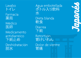 Diccionario Hidrasec japonés